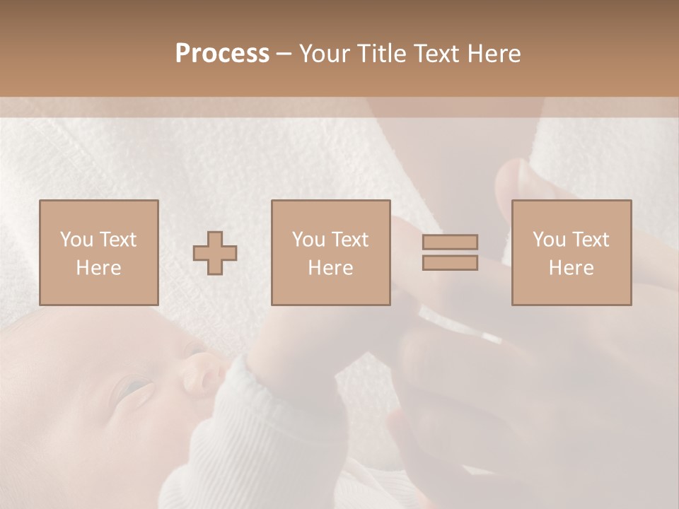 Body Hand Tape PowerPoint Template