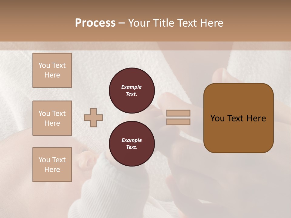 Body Hand Tape PowerPoint Template