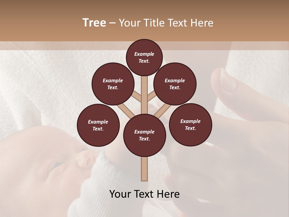 Body Hand Tape PowerPoint Template