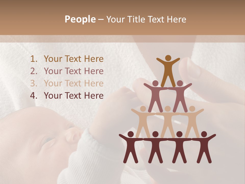 Body Hand Tape PowerPoint Template