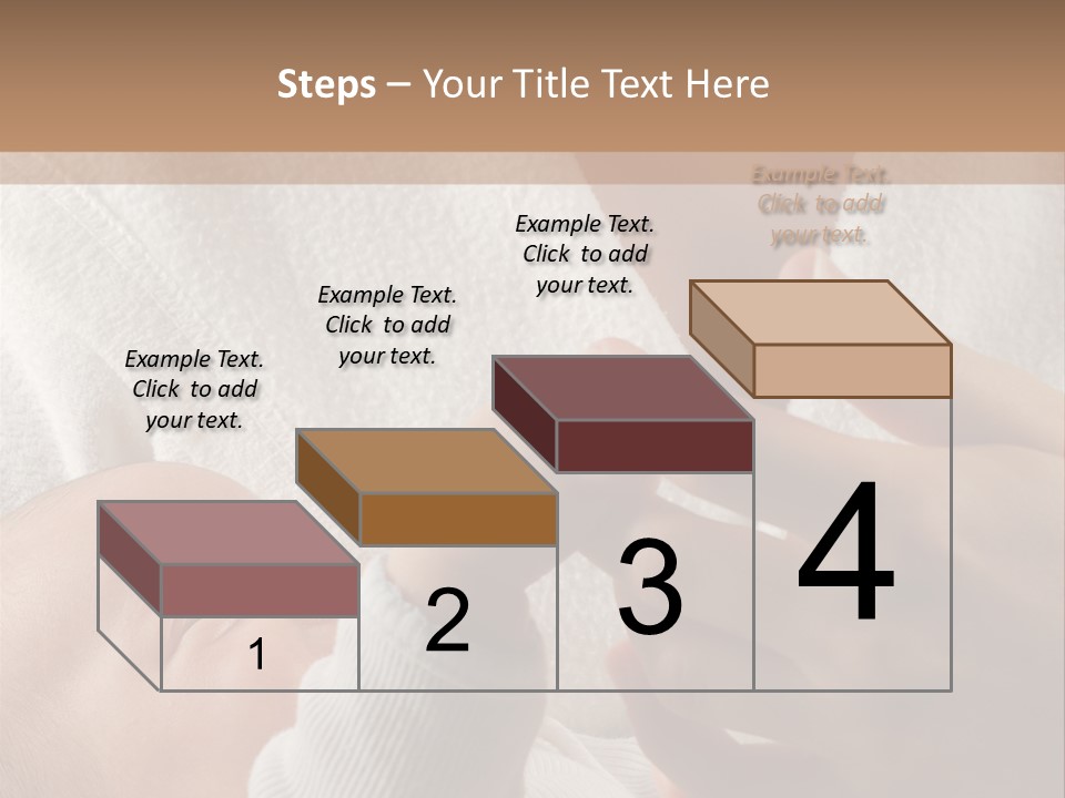 Body Hand Tape PowerPoint Template