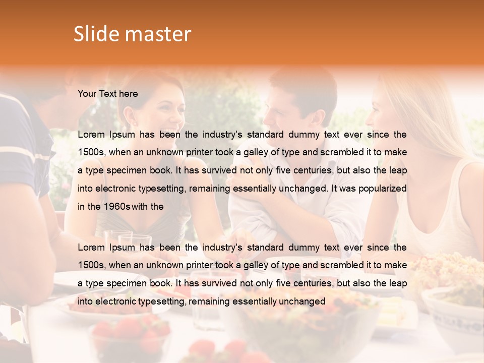 Athletic Alternative Arm PowerPoint Template