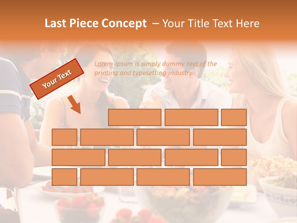 Athletic Alternative Arm PowerPoint Template