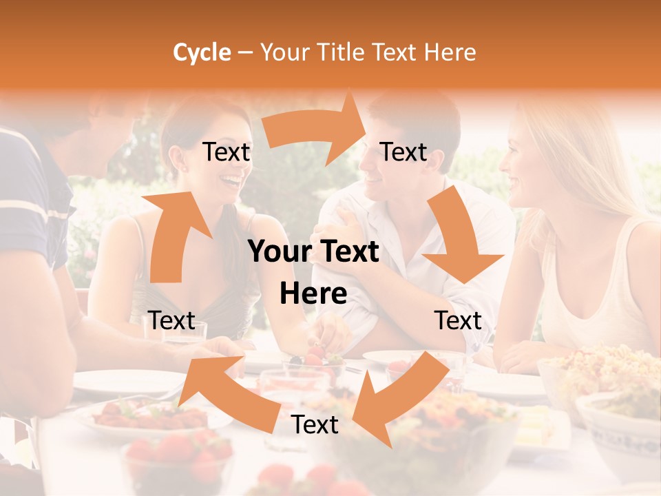 Athletic Alternative Arm PowerPoint Template
