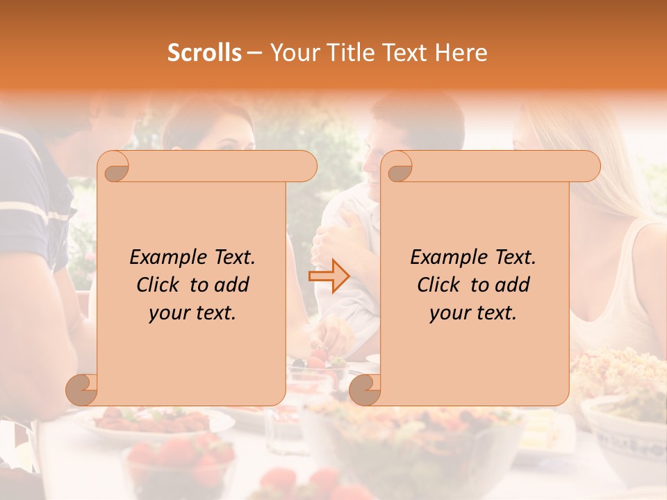 Athletic Alternative Arm PowerPoint Template