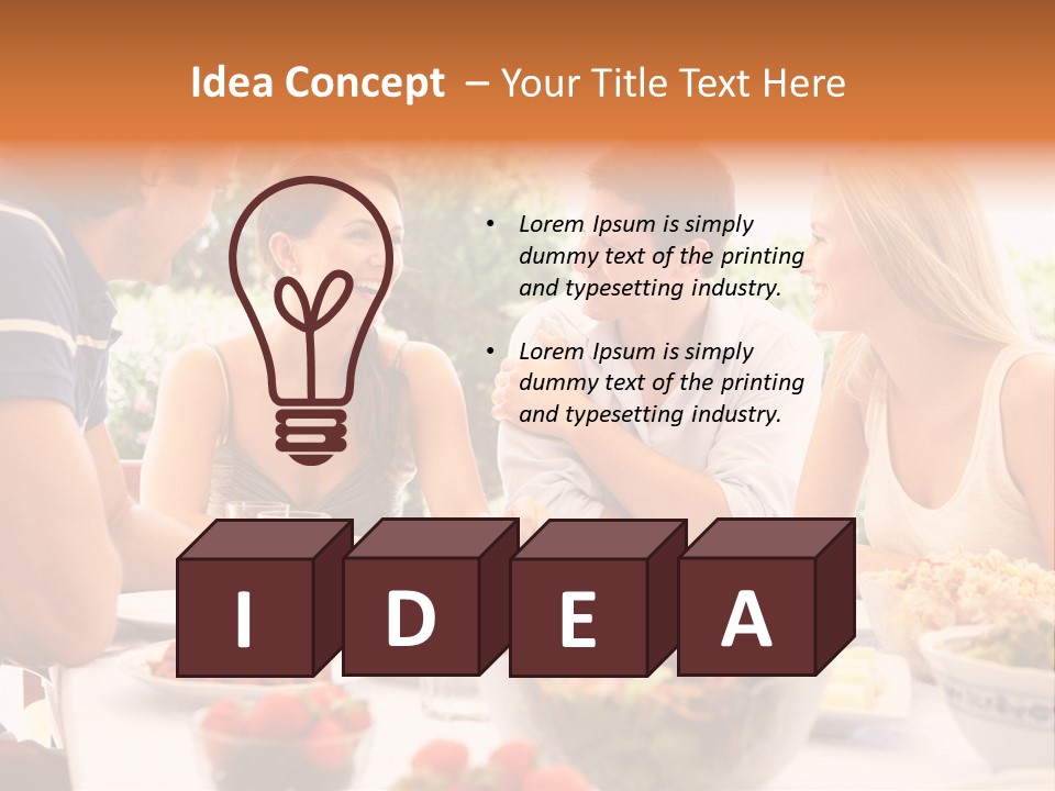 Athletic Alternative Arm PowerPoint Template