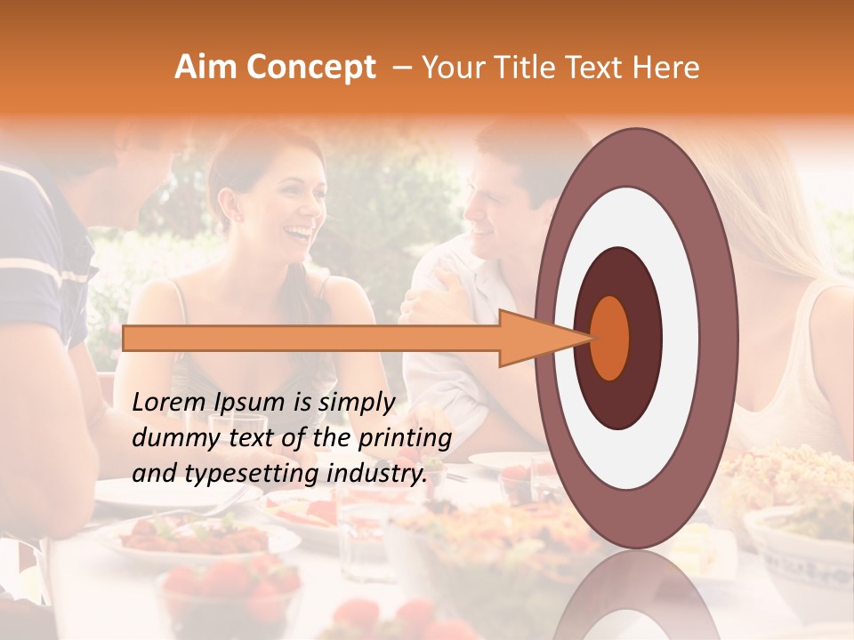 Athletic Alternative Arm PowerPoint Template