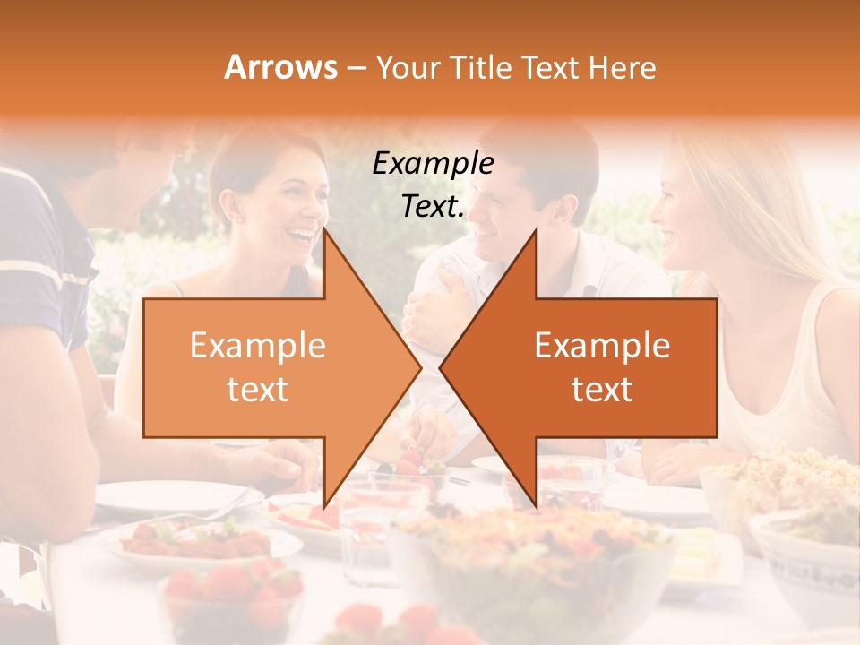 Athletic Alternative Arm PowerPoint Template