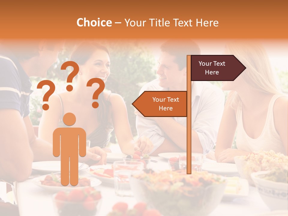Athletic Alternative Arm PowerPoint Template