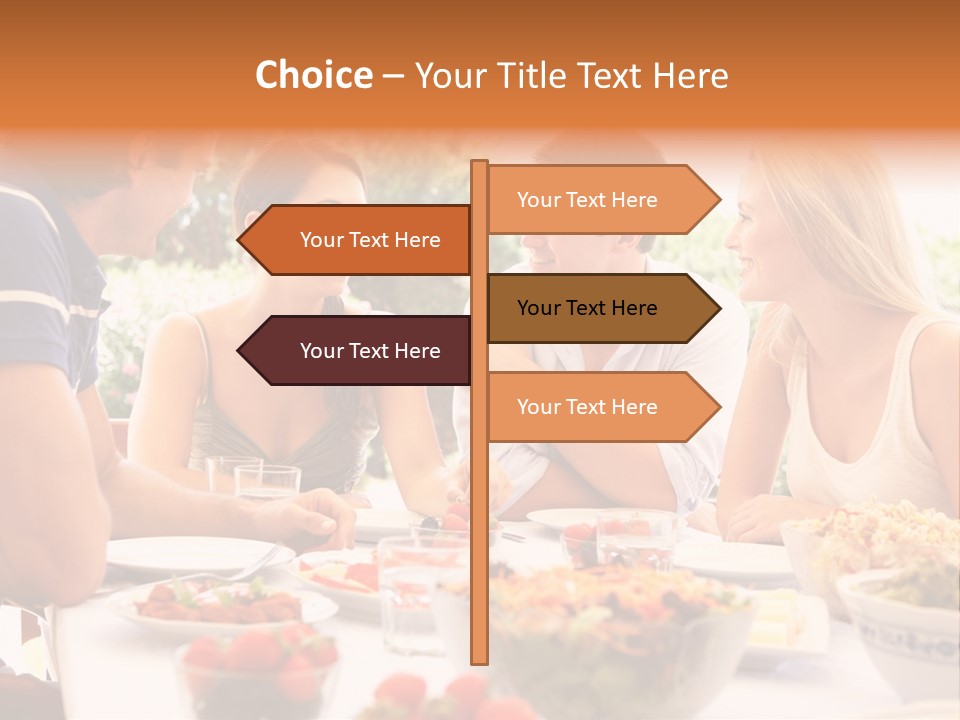 Athletic Alternative Arm PowerPoint Template