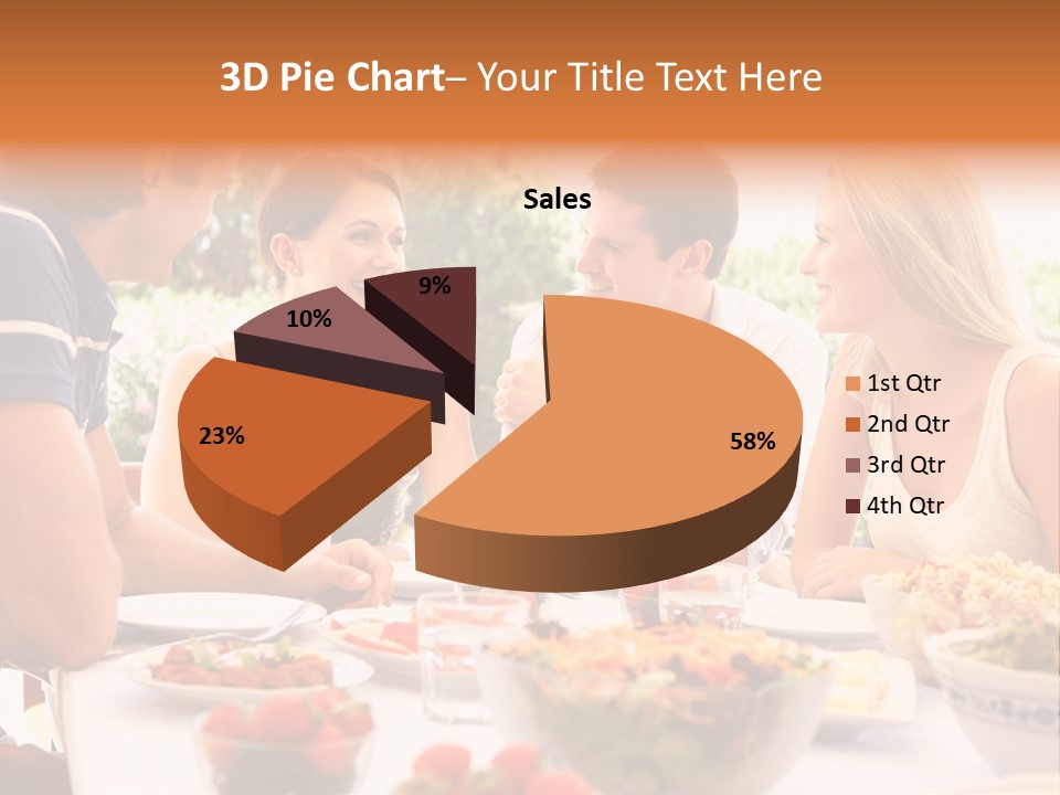 Athletic Alternative Arm PowerPoint Template