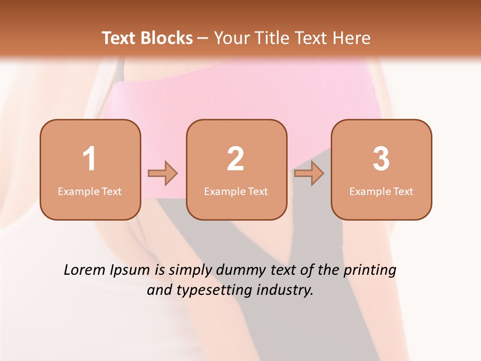 Background Adhesive Health Care PowerPoint Template