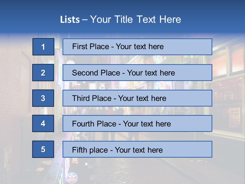 Show District Touristic PowerPoint Template