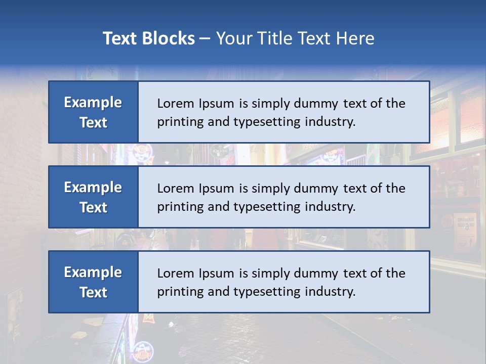 Show District Touristic PowerPoint Template