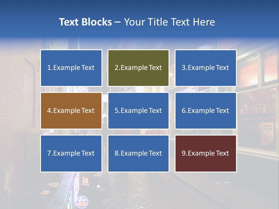 Show District Touristic PowerPoint Template