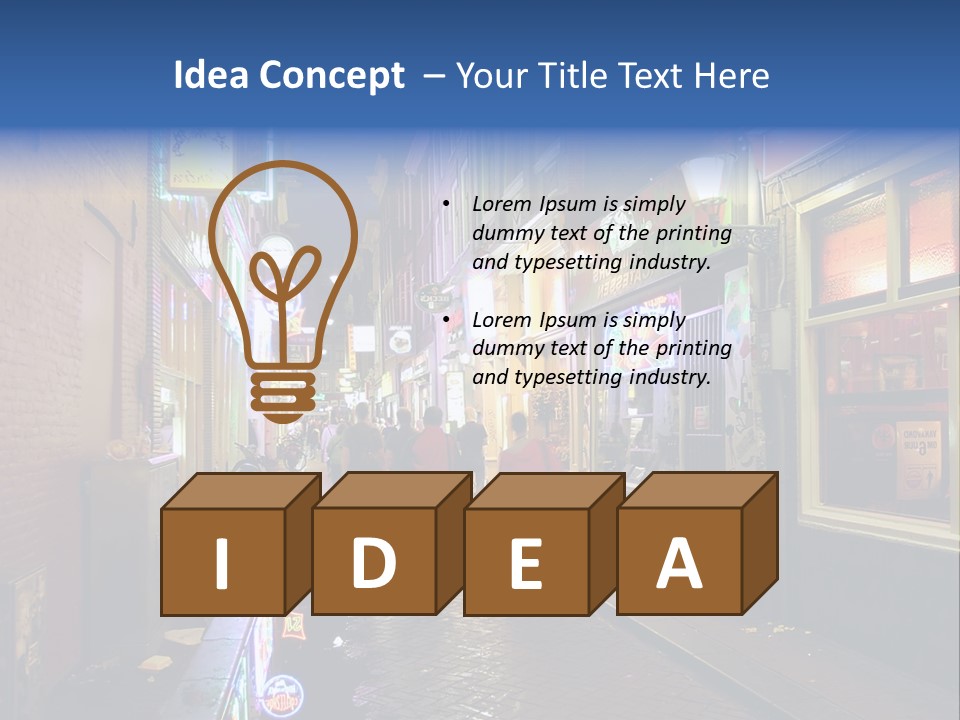 Show District Touristic PowerPoint Template