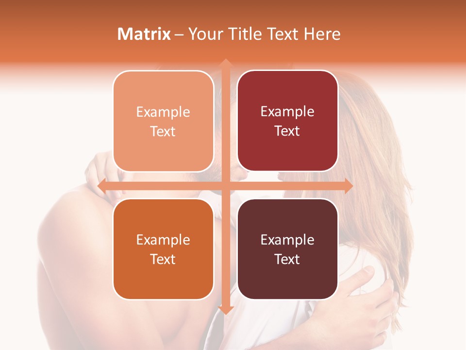 Portrait Girl Perfect PowerPoint Template