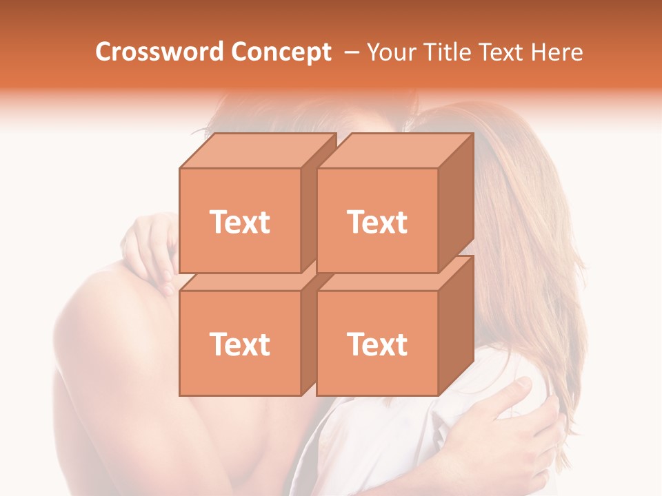 Portrait Girl Perfect PowerPoint Template