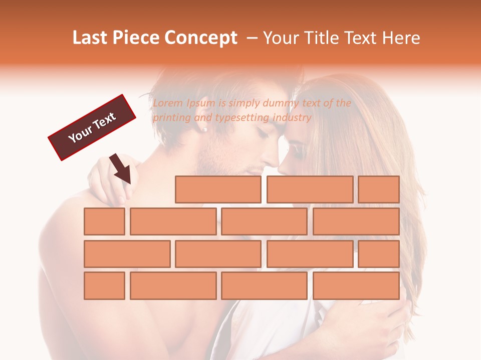 Portrait Girl Perfect PowerPoint Template