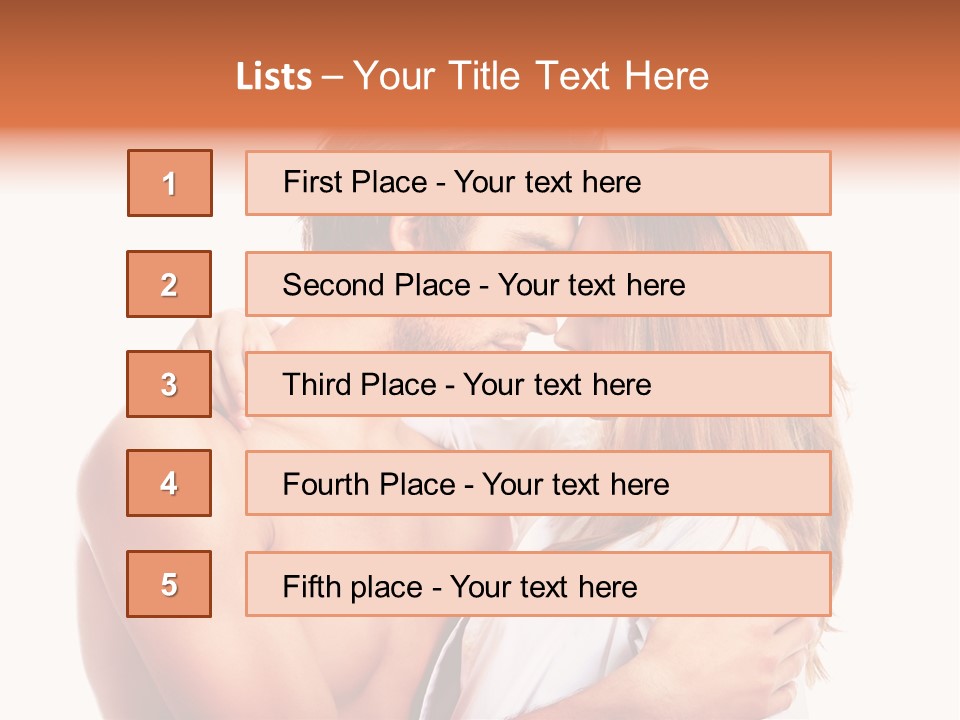 Portrait Girl Perfect PowerPoint Template