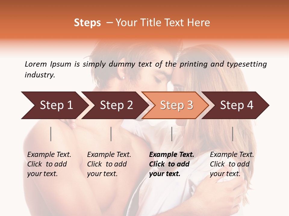 Portrait Girl Perfect PowerPoint Template