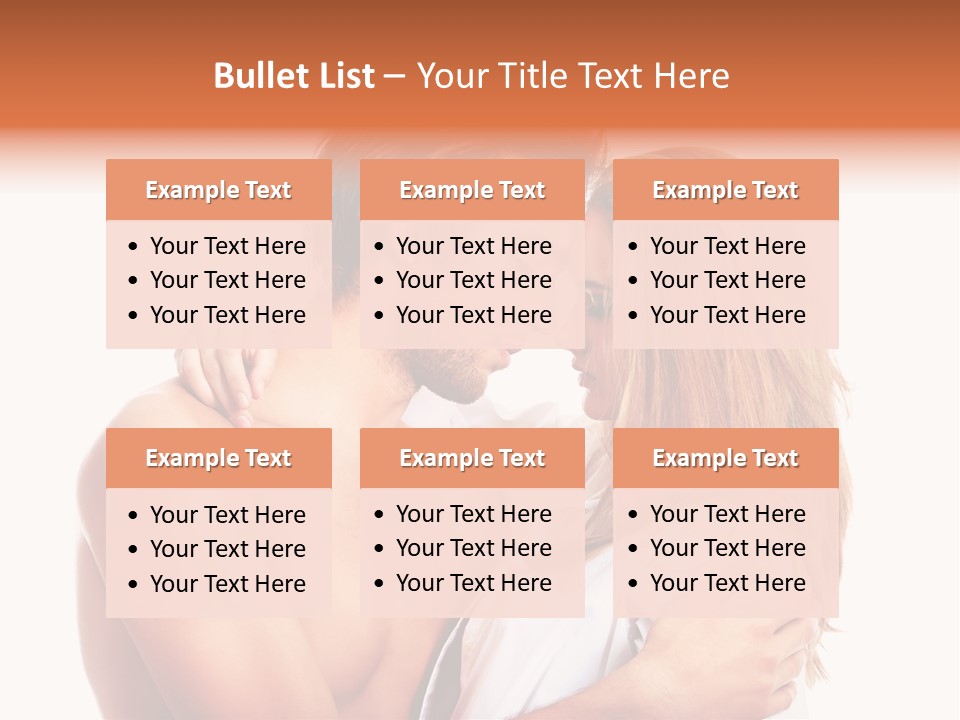 Portrait Girl Perfect PowerPoint Template