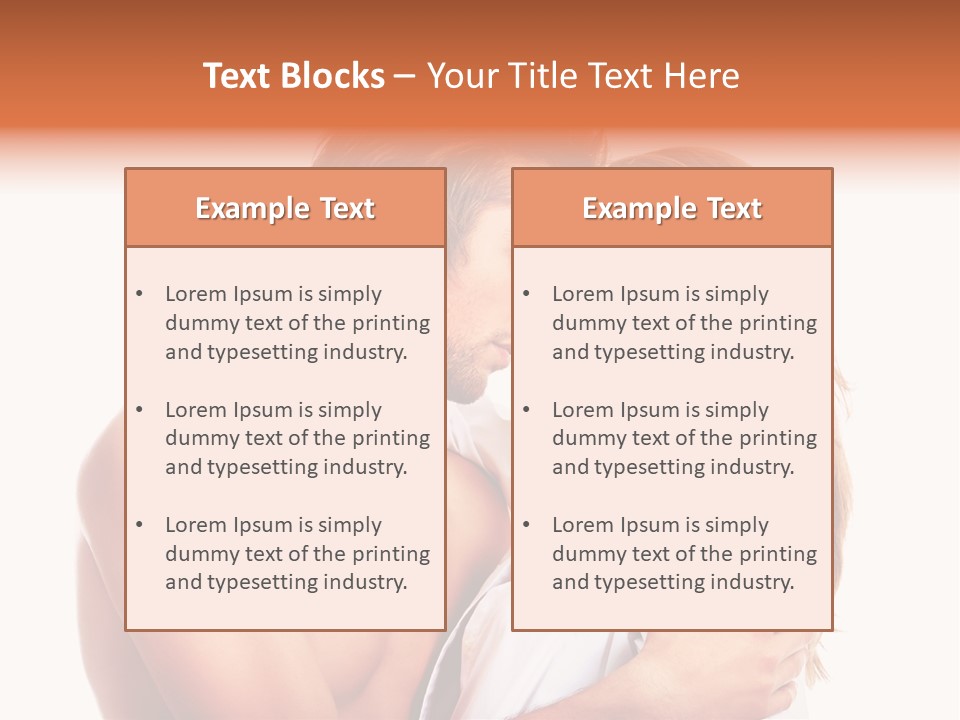 Portrait Girl Perfect PowerPoint Template