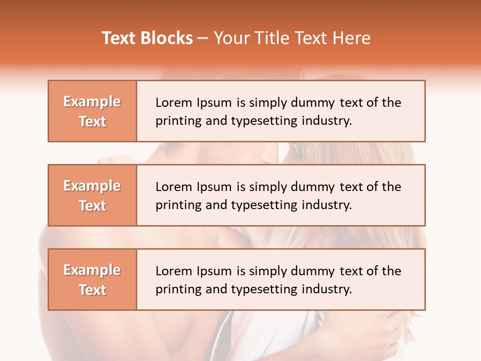 Portrait Girl Perfect PowerPoint Template