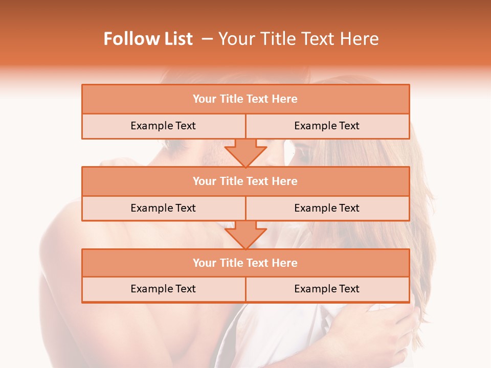 Portrait Girl Perfect PowerPoint Template