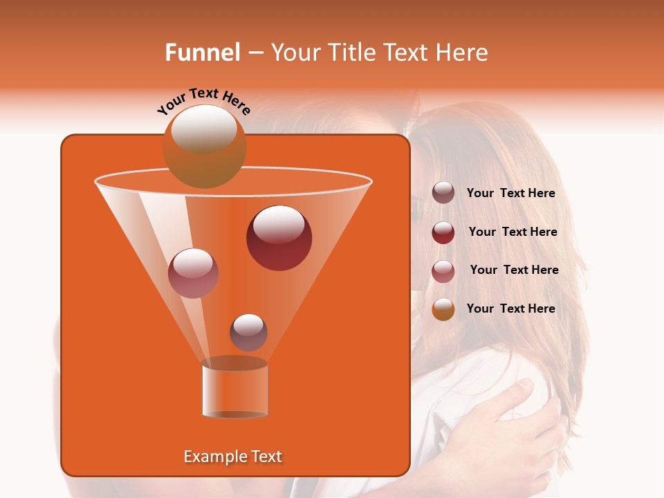 Portrait Girl Perfect PowerPoint Template