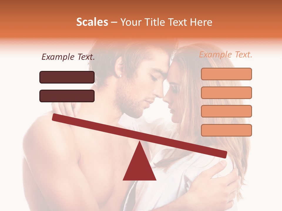 Portrait Girl Perfect PowerPoint Template