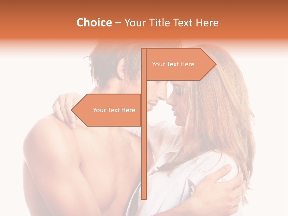 Portrait Girl Perfect PowerPoint Template