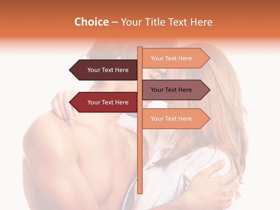 Portrait Girl Perfect PowerPoint Template