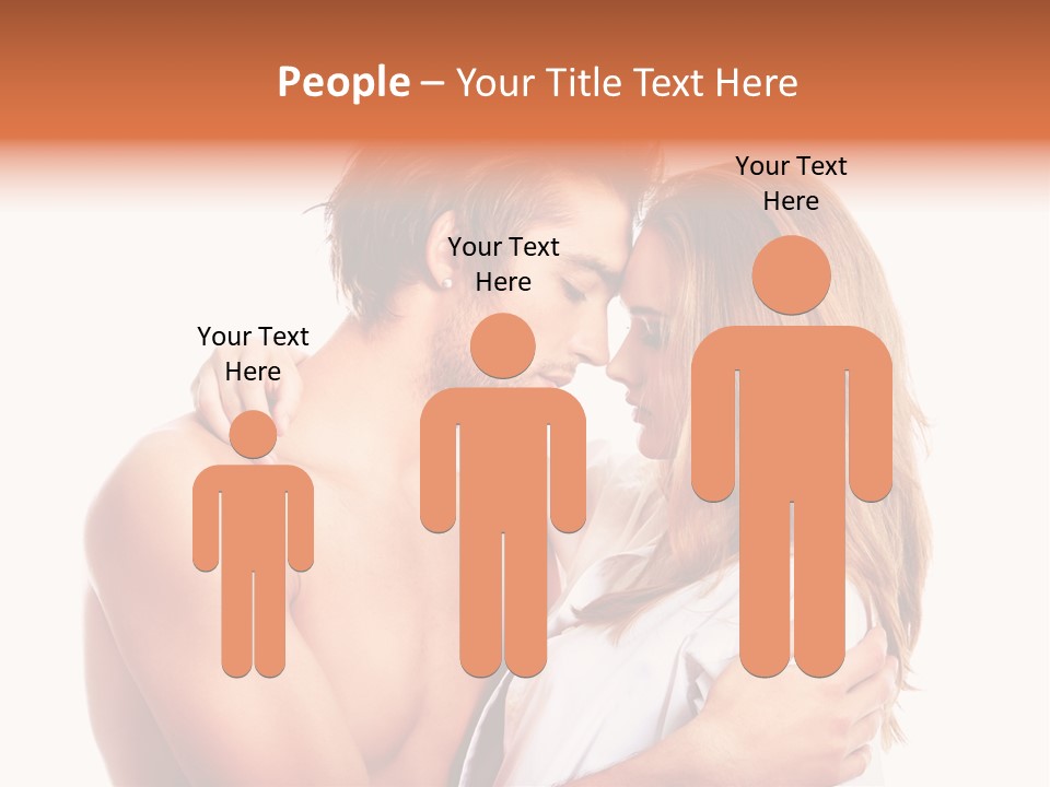 Portrait Girl Perfect PowerPoint Template