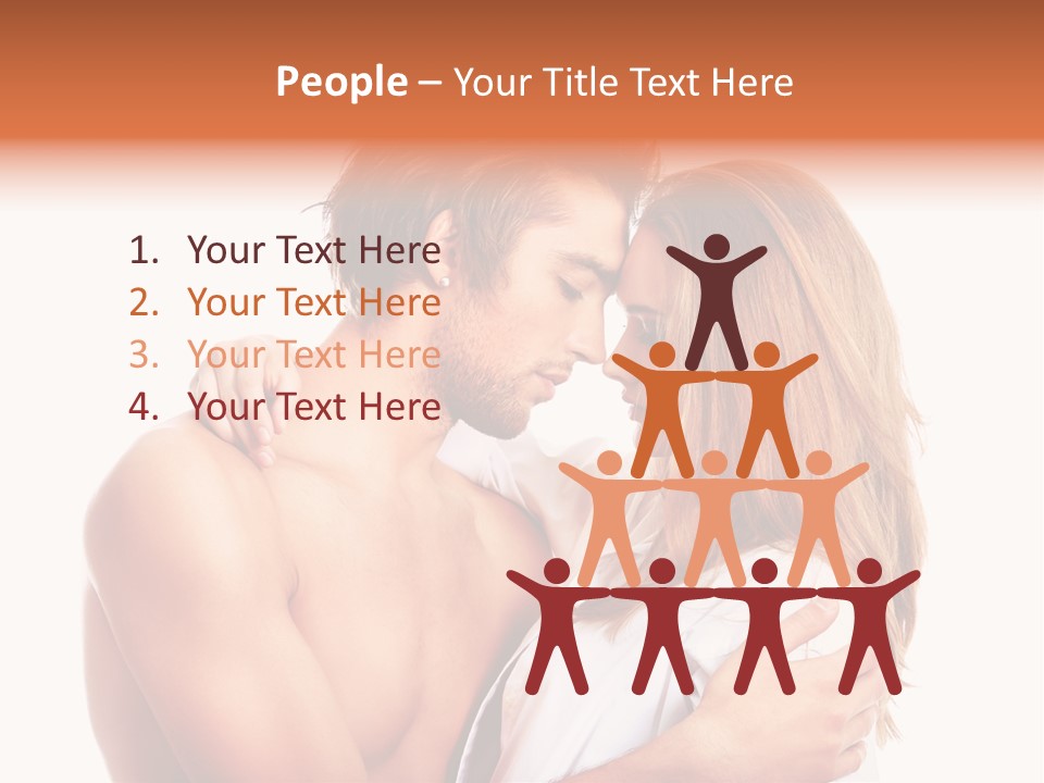 Portrait Girl Perfect PowerPoint Template