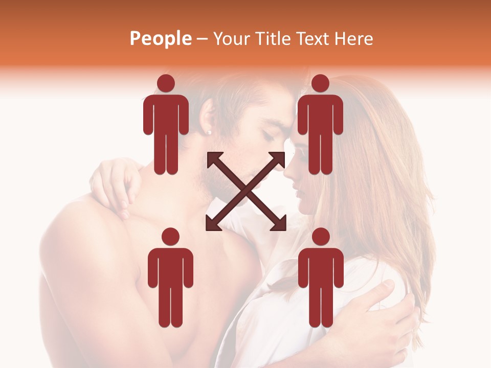 Portrait Girl Perfect PowerPoint Template