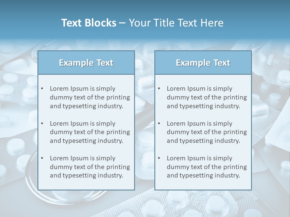 Medical Alternative Medicine Drug PowerPoint Template