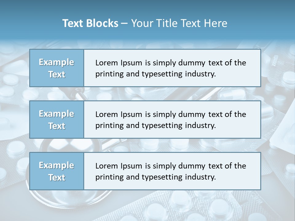 Medical Alternative Medicine Drug PowerPoint Template