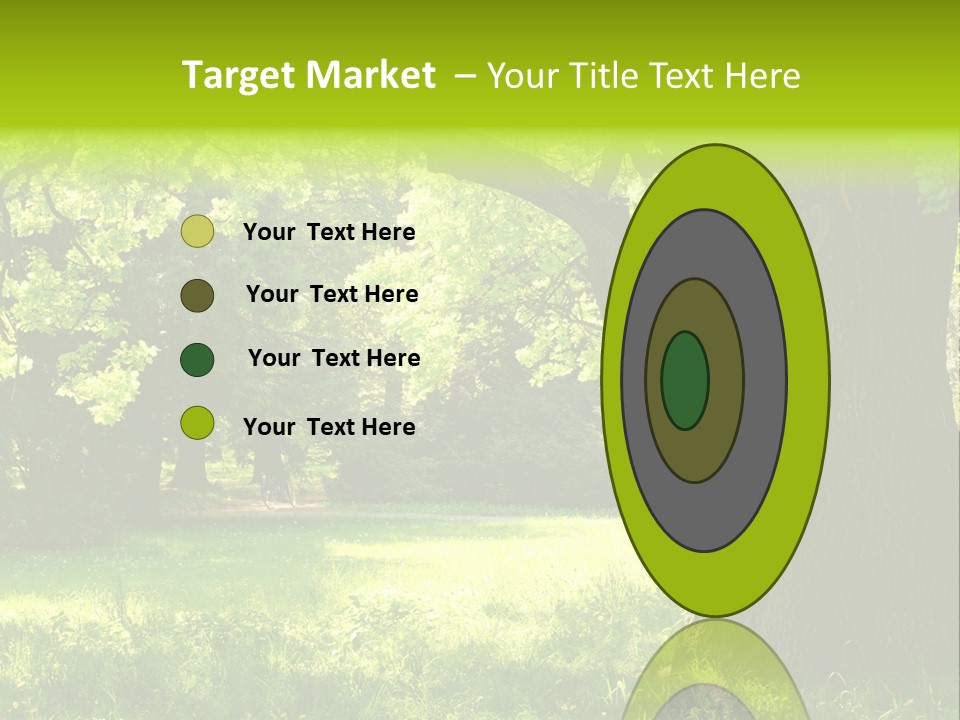 Summer Tree Bark PowerPoint Template