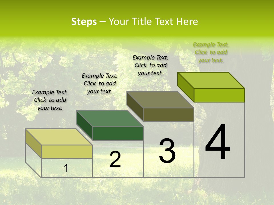 Summer Tree Bark PowerPoint Template