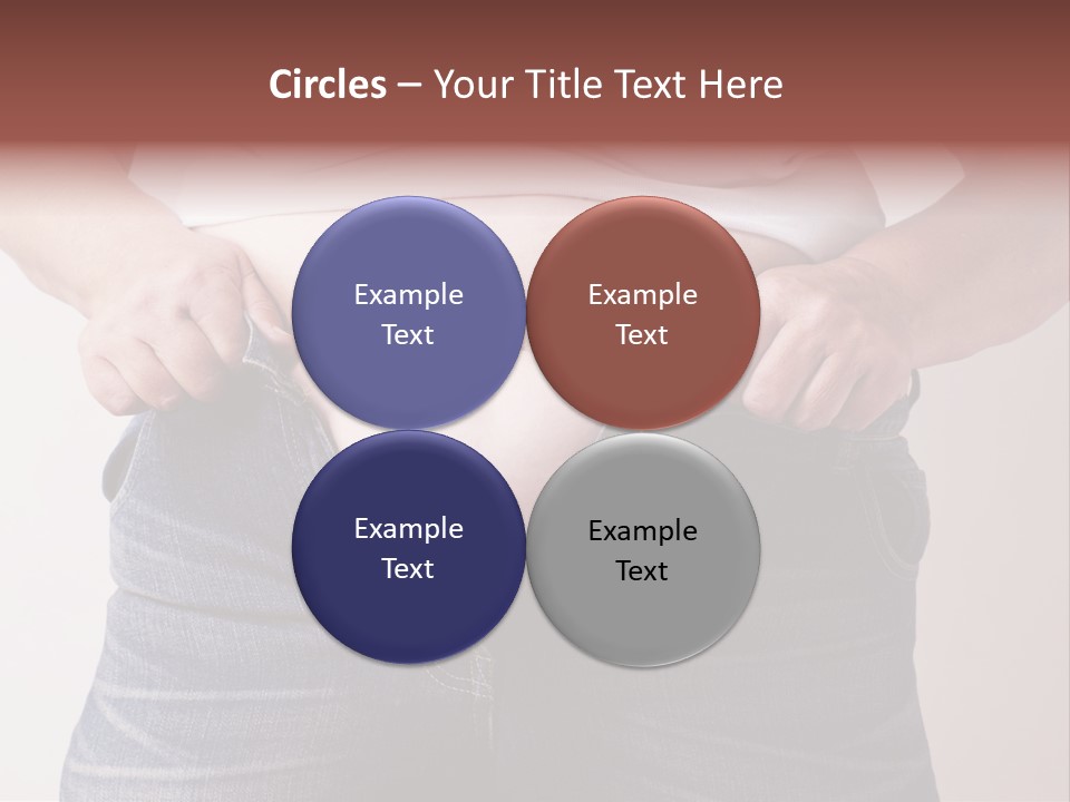 Waist Medicine Large PowerPoint Template