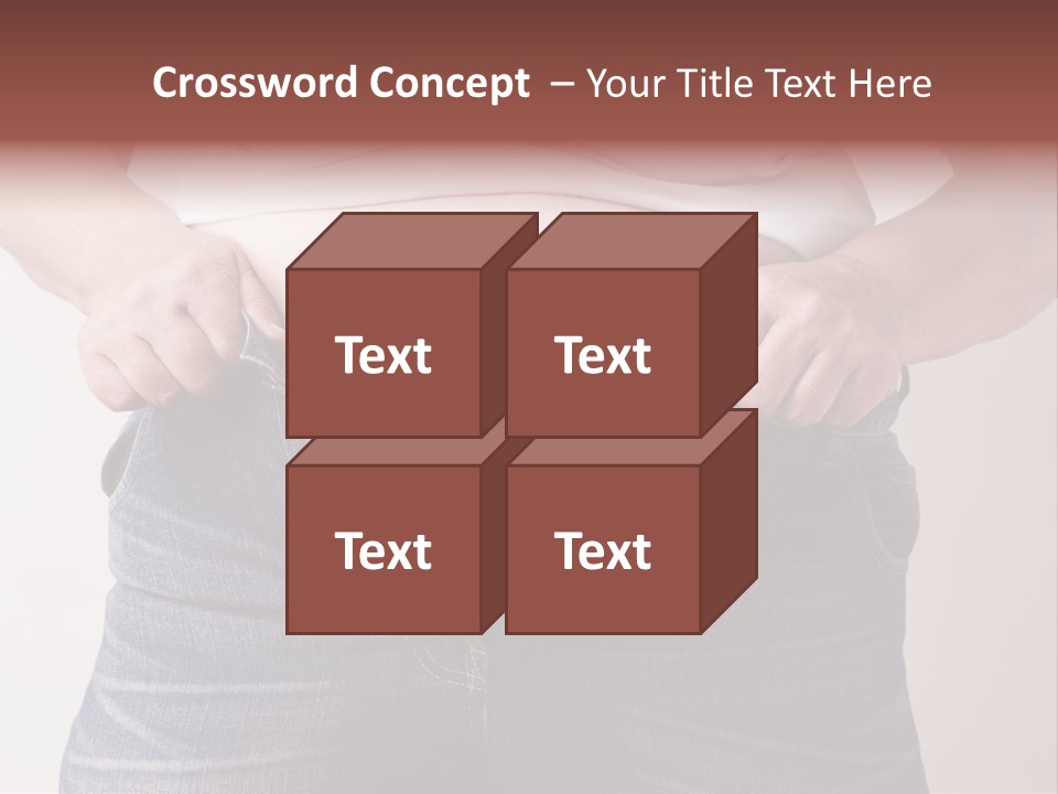 Waist Medicine Large PowerPoint Template