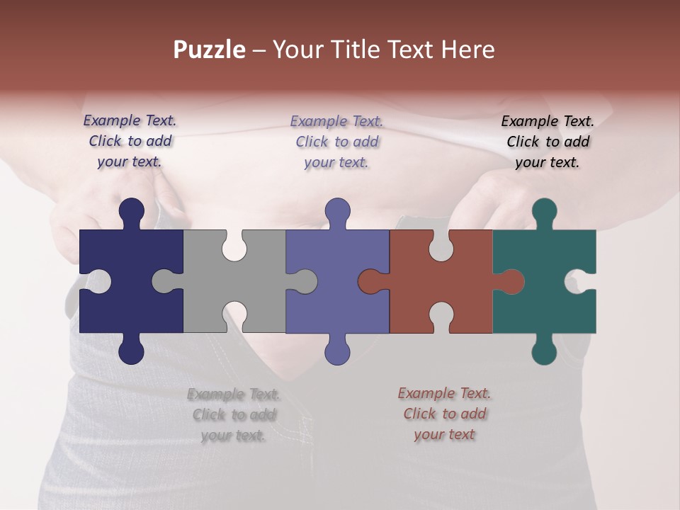 Waist Medicine Large PowerPoint Template