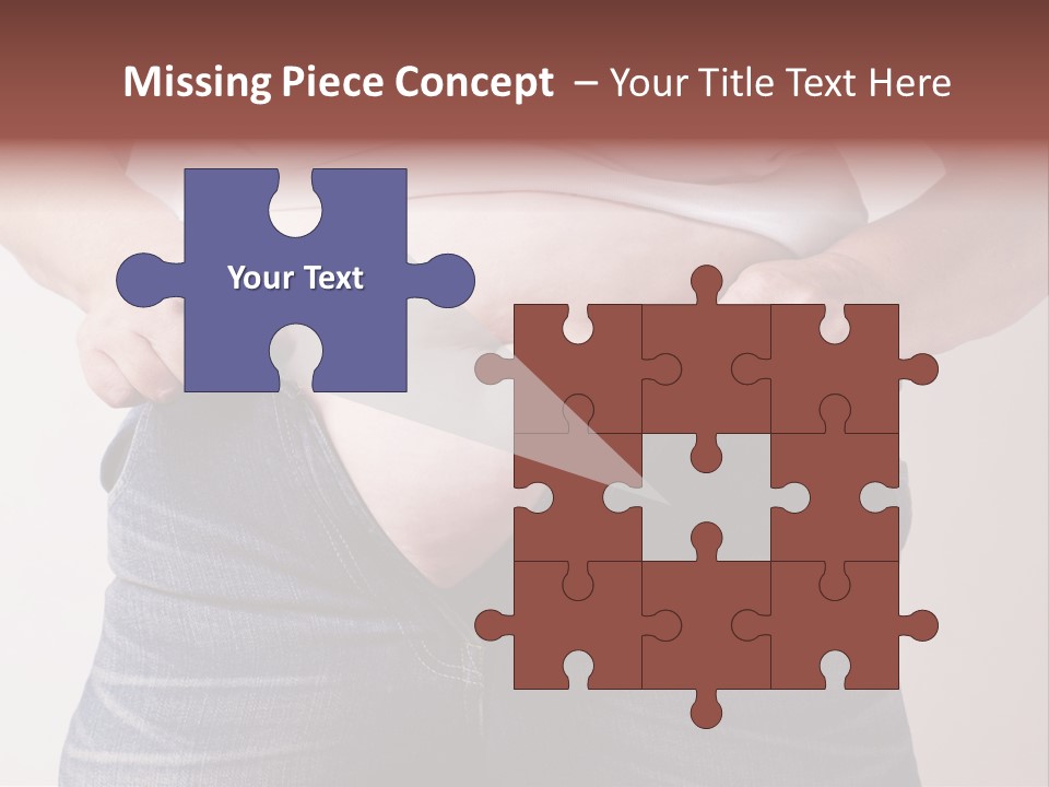 Waist Medicine Large PowerPoint Template