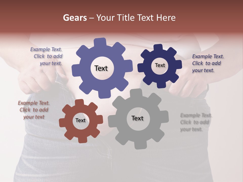 Waist Medicine Large PowerPoint Template