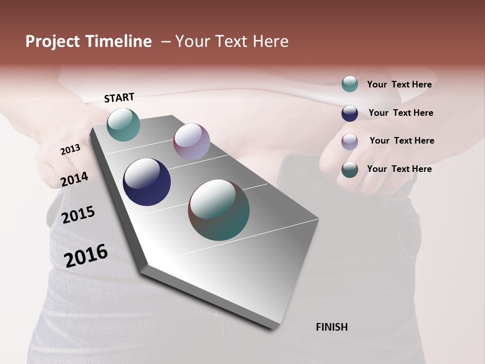 Waist Medicine Large PowerPoint Template