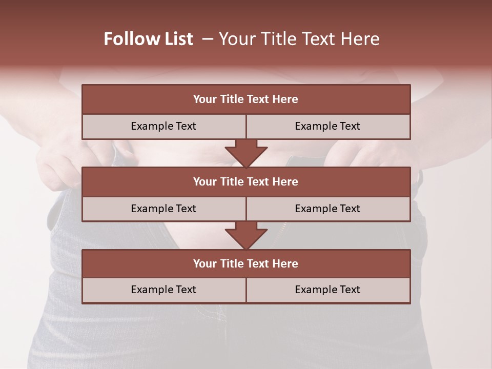 Waist Medicine Large PowerPoint Template