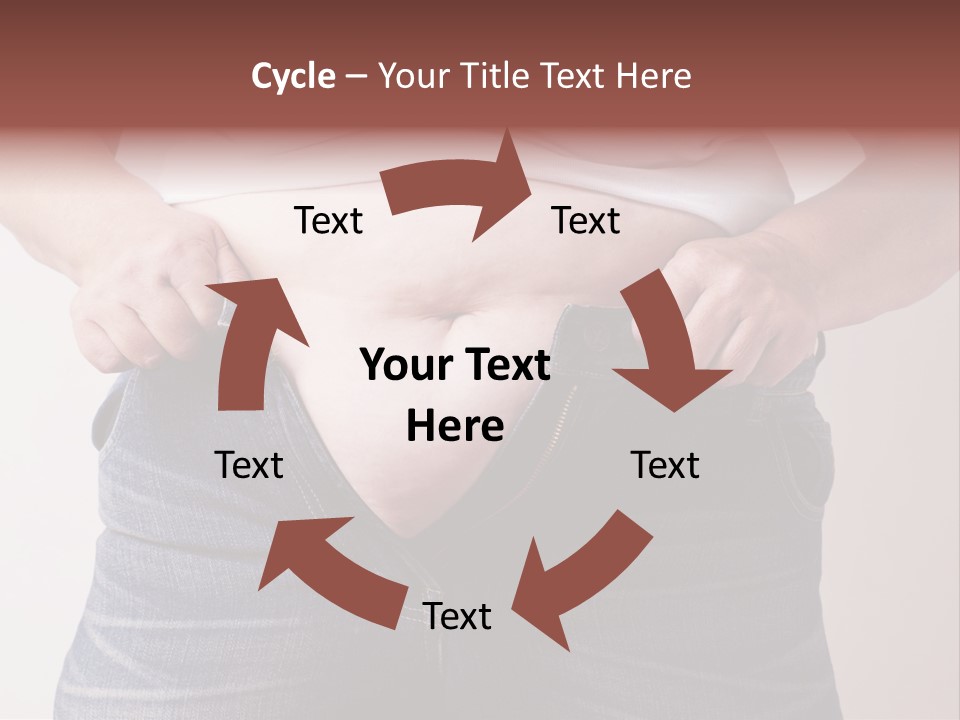 Waist Medicine Large PowerPoint Template