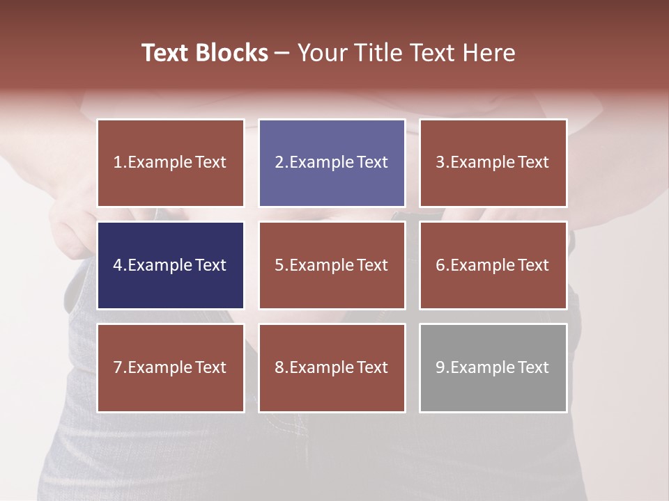 Waist Medicine Large PowerPoint Template