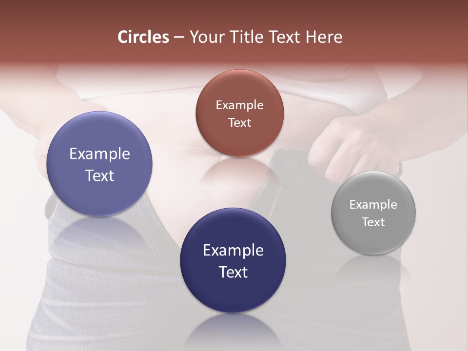 Waist Medicine Large PowerPoint Template